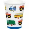 Creative Converting Kids Birthday Party Themes Traffic Jam Hot/Cold Cups 8Oz. 8ct