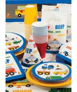 Creative Converting Traffic Jam Favor Bags, 8 Ct