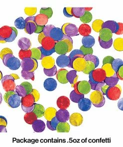 Creative Converting Multicolor Tissue Confetti, 0.5 Oz