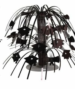 Creative Converting Graduation Party Supplies Black Mortarboard Graduation Centerpiece