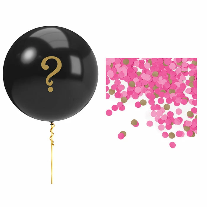 Creative Converting Pink Gender Reveal Balloons Balloon Kit
