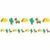 Creative Converting Cinco De Mayo And Fiesta Party Decorations Fiesta Fun Shaped Banner With Twine, Icons