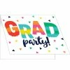 Creative Converting Cinco De Mayo And Fiesta Party Decorations Fiesta Fun Grad Invitation, Foldover 8ct