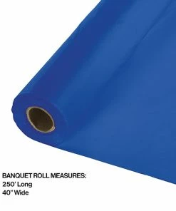 Creative Converting Cobalt Banquet Roll 40" X 250'