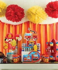 Creative Converting Fire Truck Napkins, 16 Ct