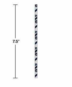 Creative Converting Tennessee Titans Straws, Paper, 24ct