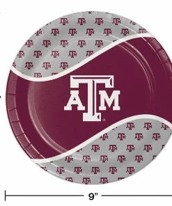 Creative Converting Texas A And M University Paper Plates, 8 Ct