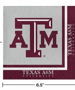 Creative Converting Texas A And M University Napkins, 20 Ct