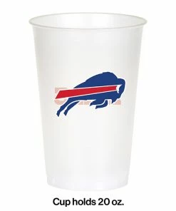 Creative Converting Buffalo Bills Plastic Cup, 20Oz, 8 Ct