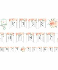 Creative Converting Farmhouse Floral Banner