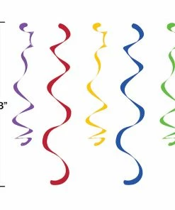 Creative Converting Multicolor Dizzy Danglers, 10 Ct General Decorations