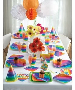 Creative Converting Rainbow Napkins, 16 Ct