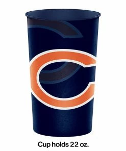 Creative Converting Chicago Bears Plastic Cup, 22 Oz