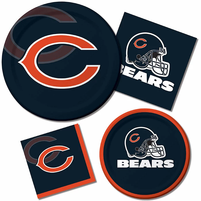 Creative Converting Chicago Bears Beverage Napkins, 16 Ct