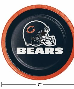 Creative Converting Chicago Bears Dessert Plates, 8 Ct