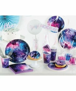 Creative Converting Galaxy Party Hot/Cold Paper Cups 9 Oz., 8 Ct