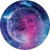 Creative Converting Galaxy Party Dessert Plates, 8 Ct Themed Tableware