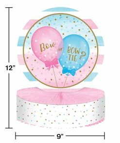 Creative Converting Baby Showers Gender Reveal Balloons Centerpiece