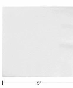 Creative Converting Solid Color Tableware Form & Function - White Beverage Napkin Airlaid, 24 Ct