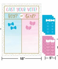 Creative Converting Baby Showers Gender Reveal Balloons Party Game