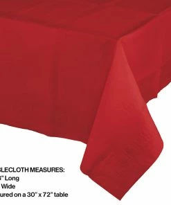Creative Converting Classic Red Tablecover 54