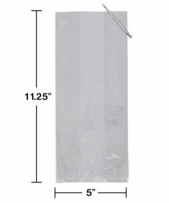 Creative Converting Cello Bag, Lg Clear, 20 Ct