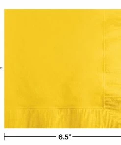 Creative Converting School Bus Yellow Napkins, 20 Ct