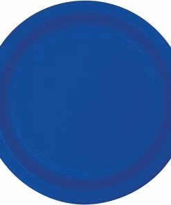 Creative Converting Cobalt Blue Banquet Plates, 24 Ct