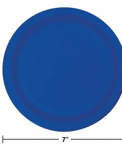 Creative Converting Cobalt Blue Dessert Plates, 24 Ct