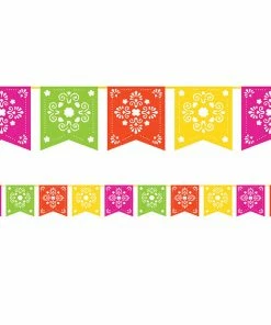Creative Converting Cinco De Mayo And Fiesta Party Decorations Serape Papel Picado Banner
