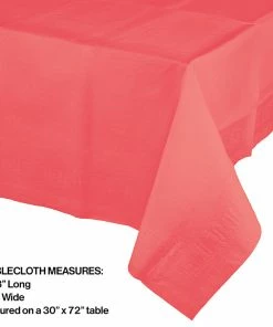 Creative Converting Coral Tablecover 54