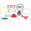 Creative Converting Dog Party Photo Booth Props, 10 Ct