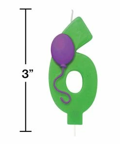 Creative Converting #6 Balloon Candle