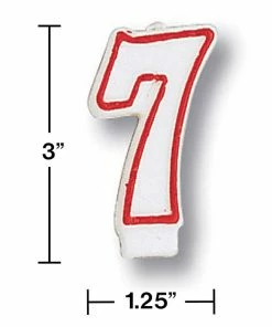 Creative Converting Birthday Party Candles #7 Candle