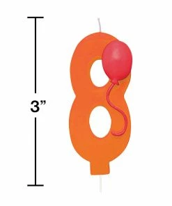 Creative Converting #8 Balloon Candle