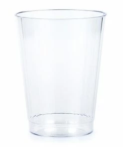 Creative Converting Clear Plastic Tumbler, 12 Oz, 8 Ct