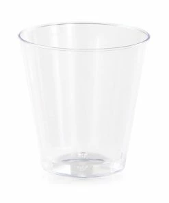 Creative Converting Clear 20Ct 2 Oz Shot Glass, Clear, 20 Ct