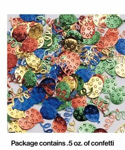 Creative Converting Balloon And Streamer Confetti, 0.5 Oz