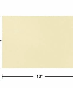 Creative Converting Ivory Placemats, 50 Ct