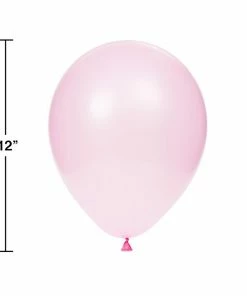 Creative Converting Latex Balloons 12" Cl Pink, 15 Ct