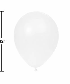 Creative Converting Solid Color Tableware Latex Balloons 12