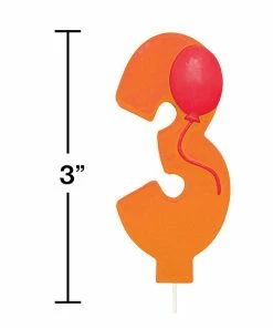 Creative Converting Birthday Party Candles #3 Balloon Candle