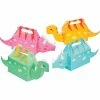Creative Converting Girl Dino Party Treat Box 3D 4ct