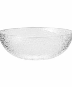 Creative Converting 5.2 Qt Clear Pebble Bowl Themed Tableware