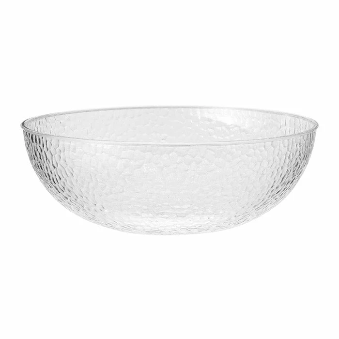 Creative Converting 5.2 Qt Clear Pebble Bowl Themed Tableware