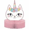 Creative Converting Kids Birthday Party Themes Sassy Caticorn Centerpiece Hc Shaped