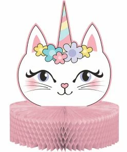 Creative Converting Kids Birthday Party Themes Sassy Caticorn Centerpiece Hc Shaped
