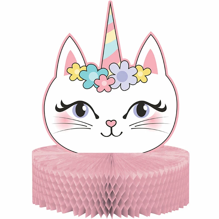 Creative Converting Kids Birthday Party Themes Sassy Caticorn Centerpiece Hc Shaped
