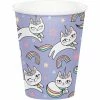 Creative Converting Sassy Caticorn Hot/Cold Cups 9Oz. 8ct Kids Birthday Party Themes