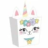 Creative Converting Sassy Caticorn Favor Box 8ct